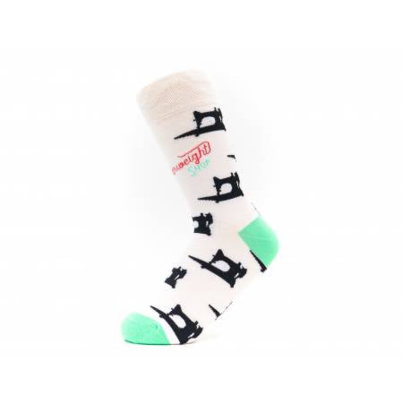 Singer Featherweight Socks - White