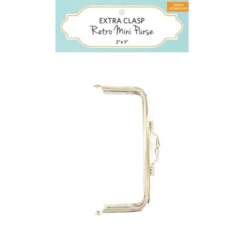 Zakka Workshop Retro Mini Purse - Extra Clasp 2 H x 5 W - ZW0178