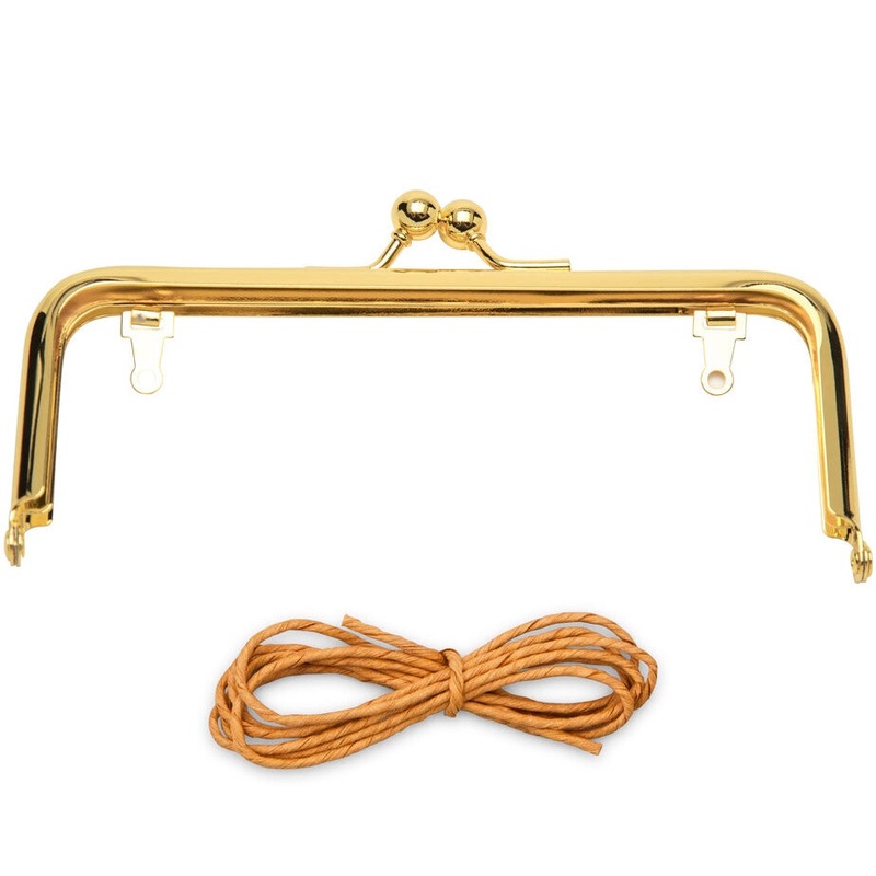 Zakka Workshop Yellow Gold Square Clasp - Extra Clasp - 6 W x 2.5 H - ZW6240