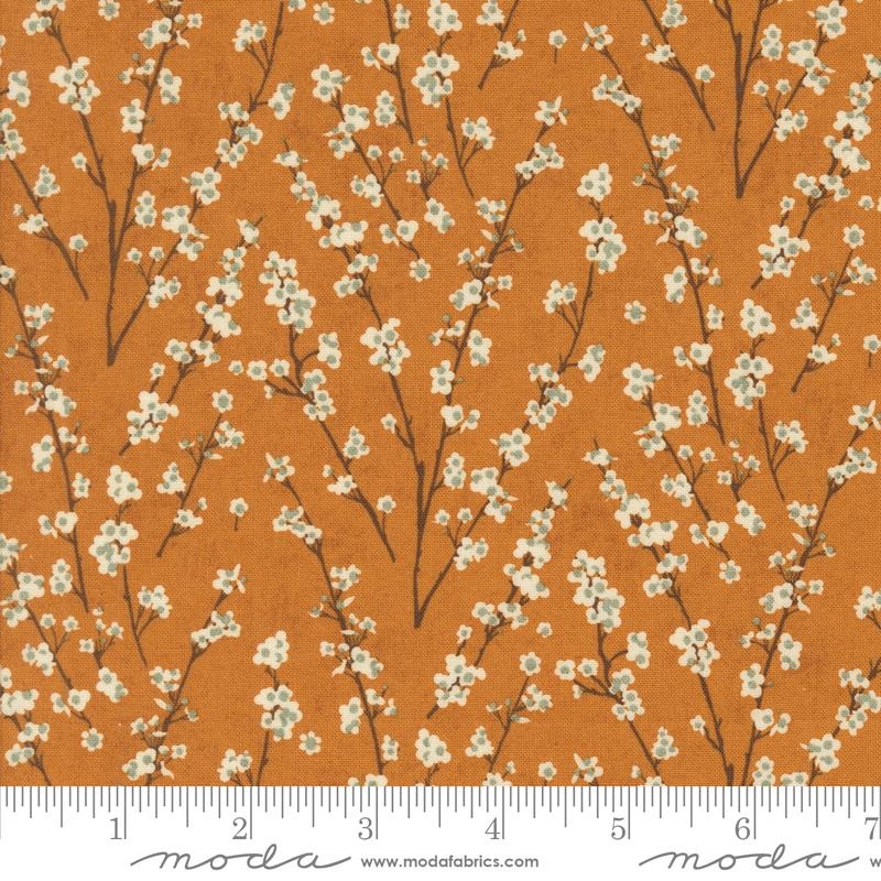 Acorn Hollow Floral By Moda in Yam