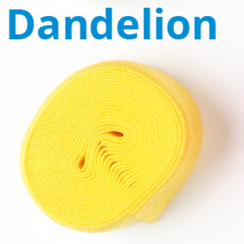 ByAnnie Fold Over Elastic - 20mm - 2 yards - Dandelion