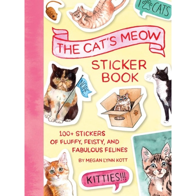 Cat's Meow Sticker Book