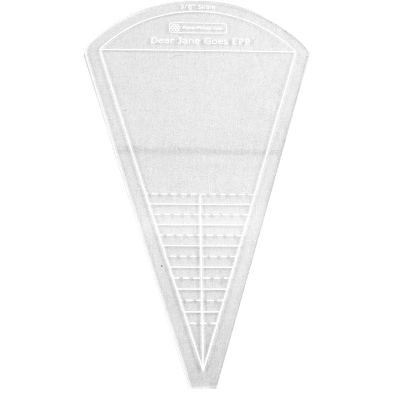 Dear Jane Border Triangle - Acrylic Template