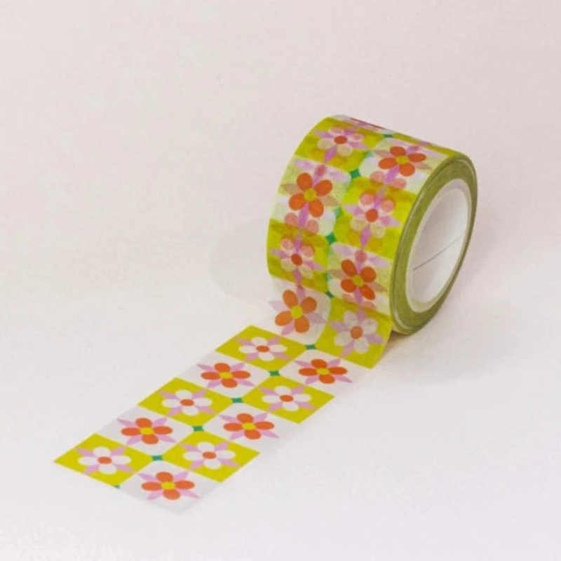 Flower Tiles Washi Tape
