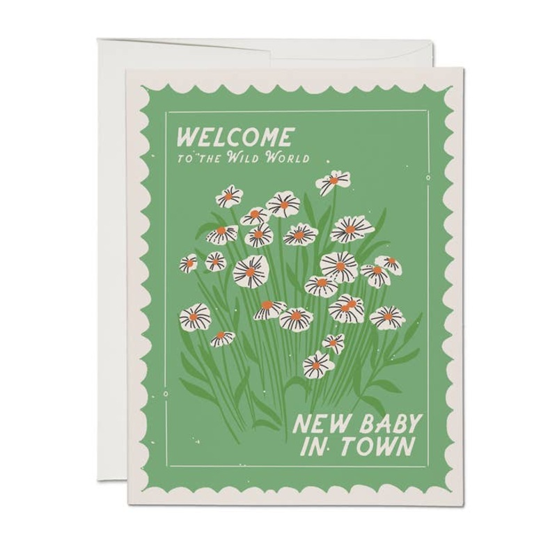 Wild World Baby Card