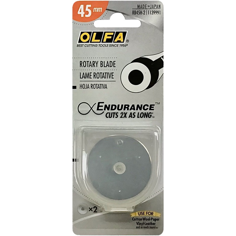 Endurance Rotary Blade - 45 mm - 2 pack