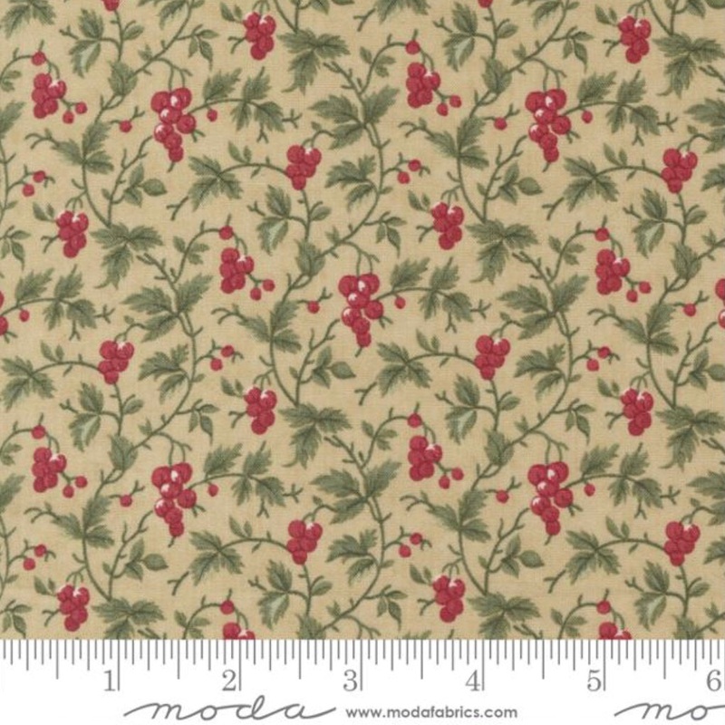 Poinsettia Plaza - Bountiful Berries - Parchment