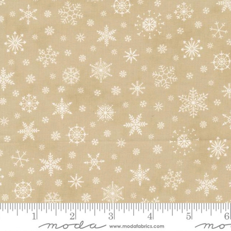 Poinsettia Plaza - Festive Flurries - Parchment