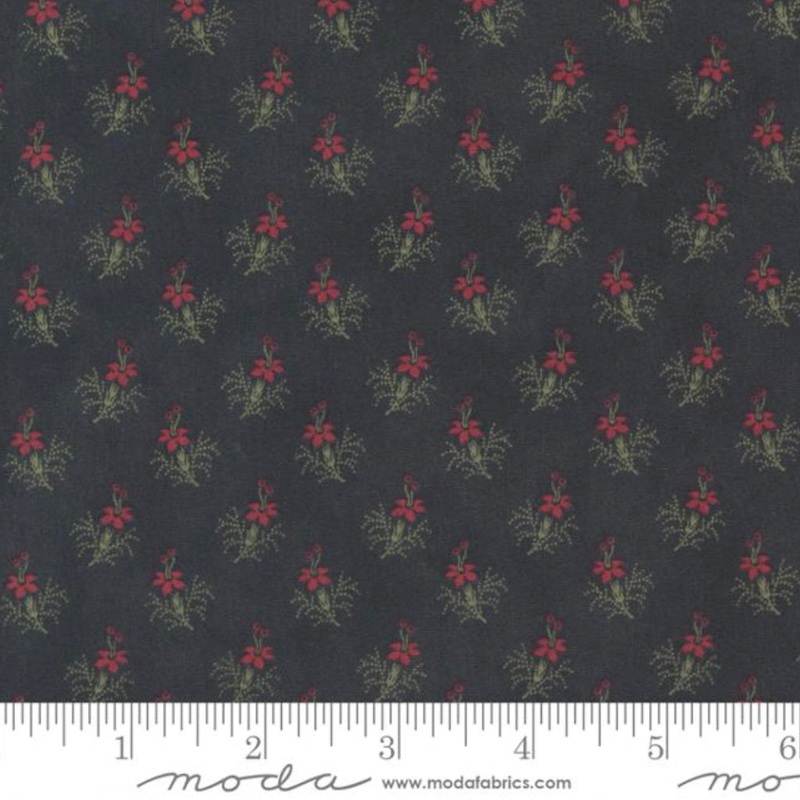 Poinsettia Plaza - Pretty Poinsettia - Ebony