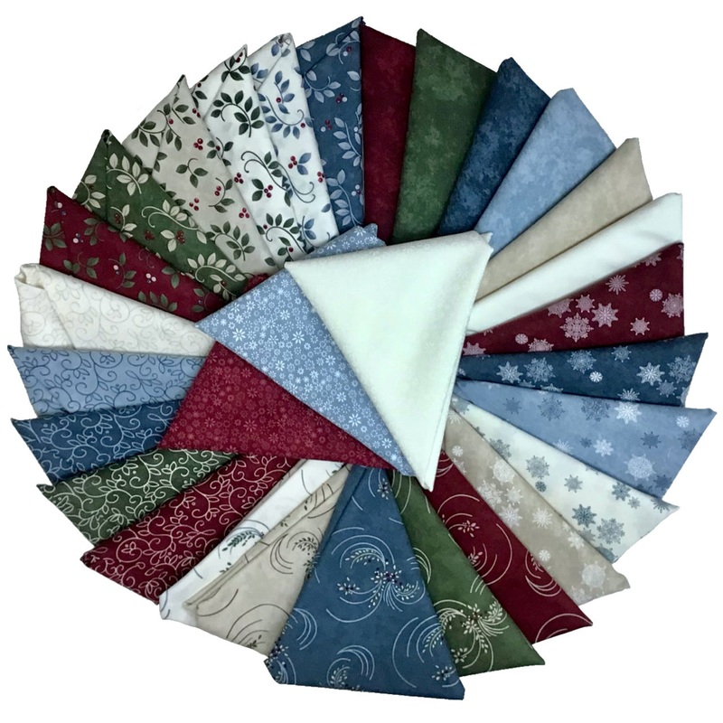 Winter Flurries by Holly Taylor - Fat 1/4 Bundle - 30 pc