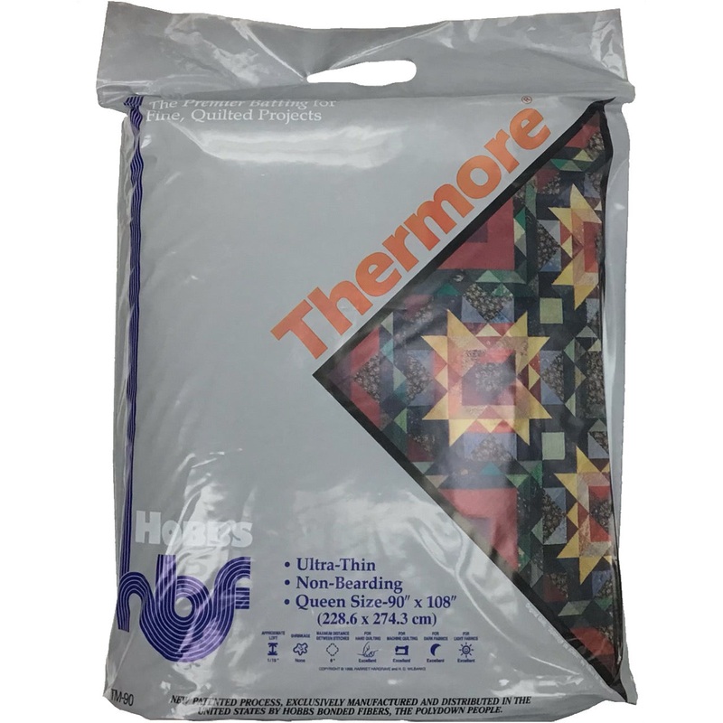 Batting - Hobbs Thermore 100% Polyester - Queen Size - 90 x 108