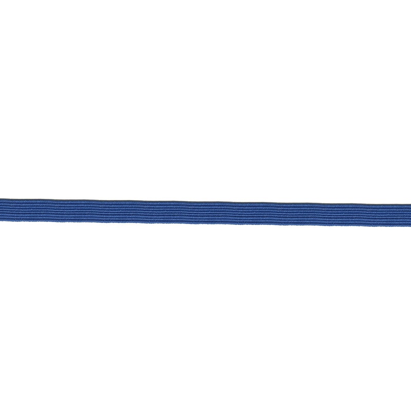 Flat Elastic - Blue - 1/4 (6mm) - 5yd