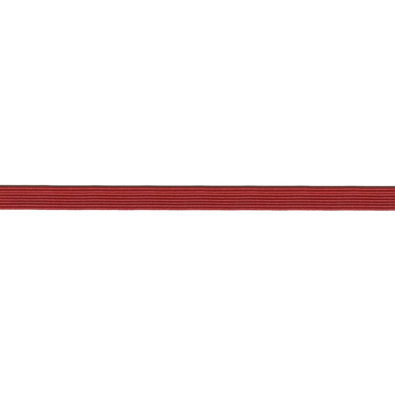 Flat Elastic - Red - 1/4 (6mm) - 5yd