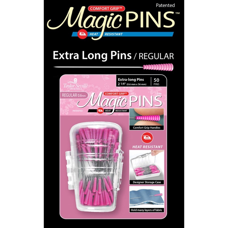 Magic Heat Resistant Pins - Regular/Extra Long - 50pc