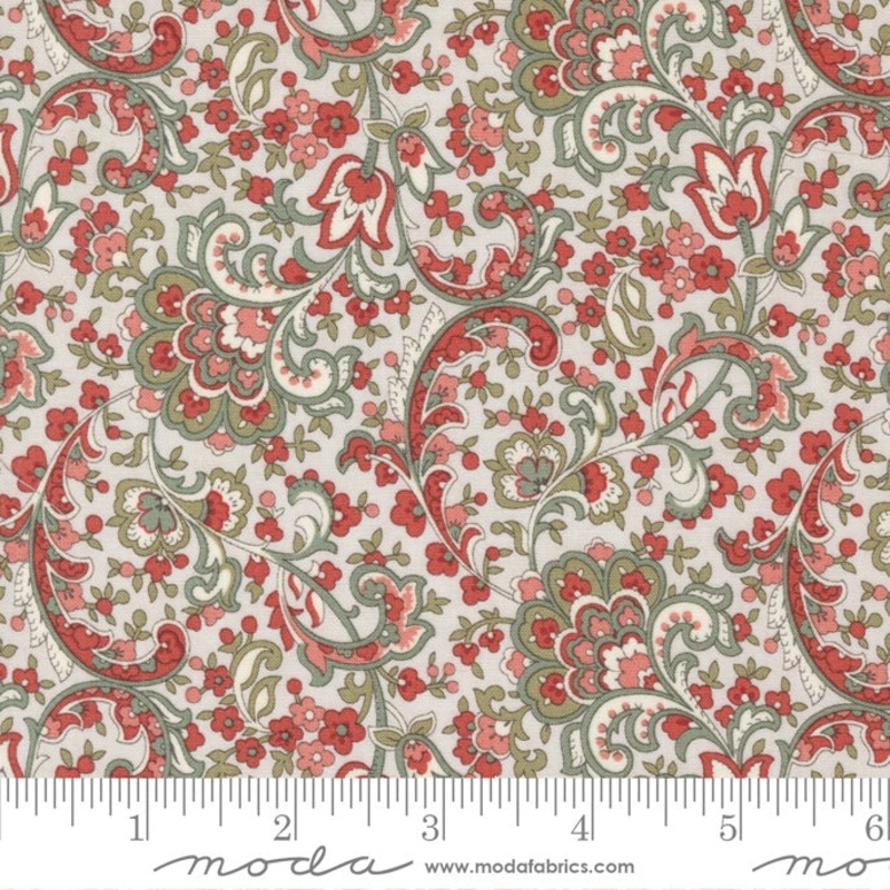 Rendezvous - Paisley Flourish - Ecru