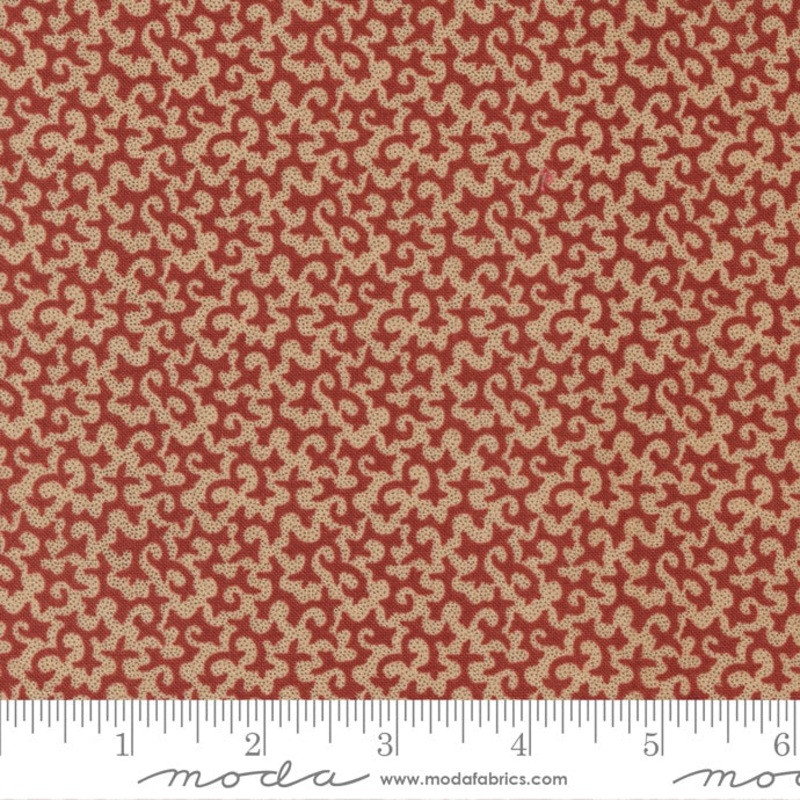 Rose - Coral - Brick Red-Half Meter