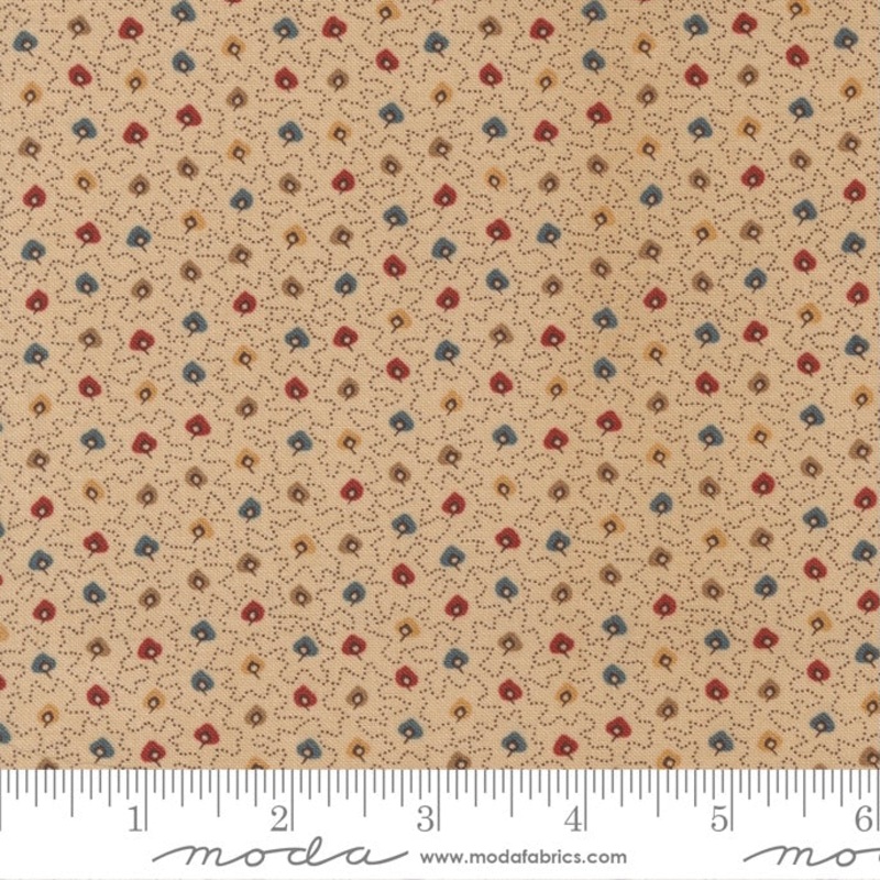 Rose - Leaf - Cream-Half Meter