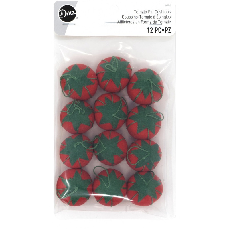 Tomato Pincushions - 12 pack - Mini 1