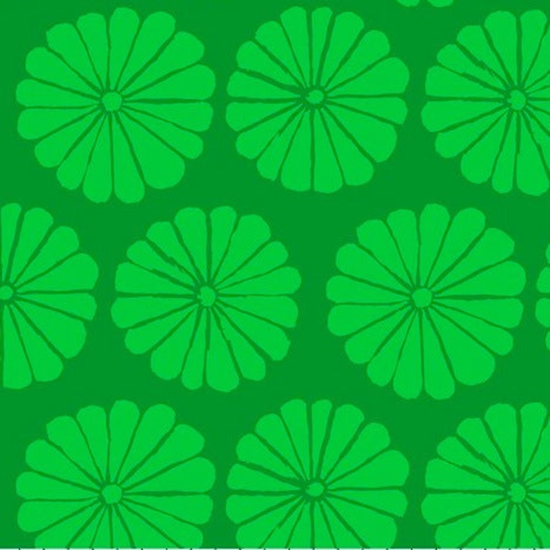 February 2021 - Damask Flower - Lime