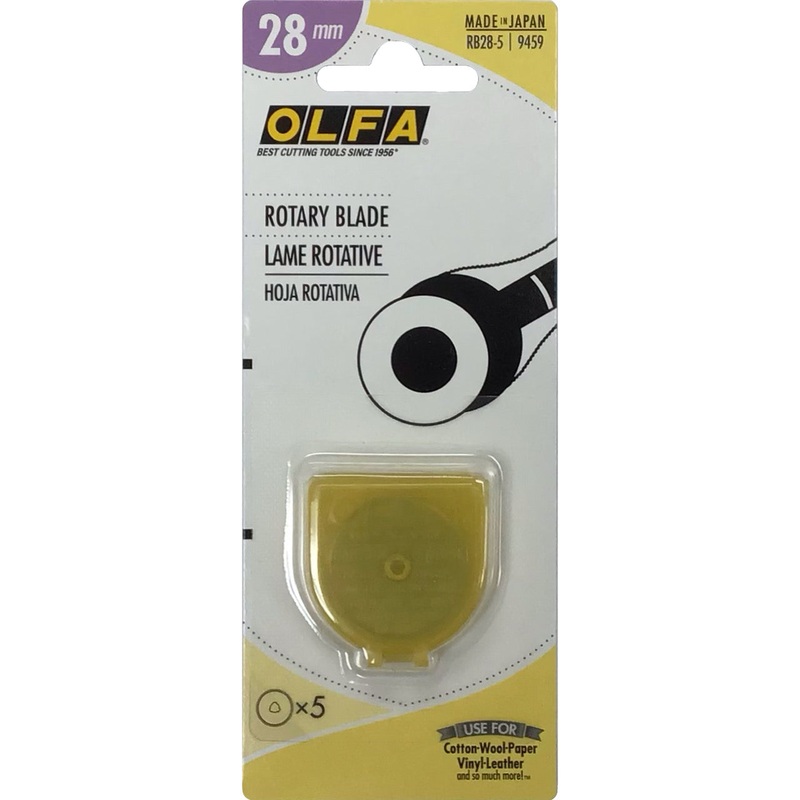 Rotary Blades - 28mm - 5 pack