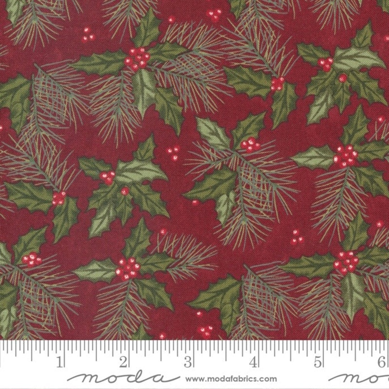 Shoppes On Main - Holly - Crimson