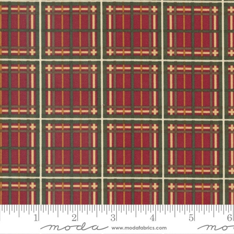 Shoppes On Main - Plaid - Crimson