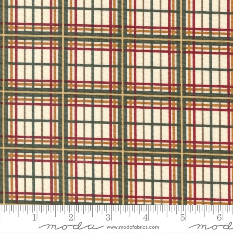 Shoppes On Main - Plaid - Ecru