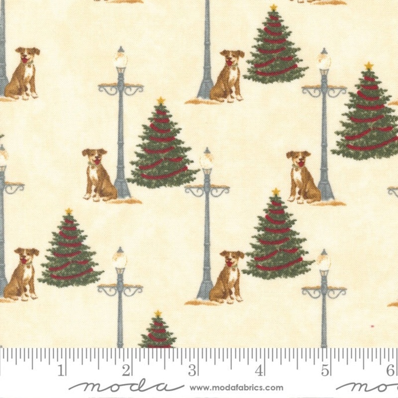 Shoppes On Main - Street Light - Ecru