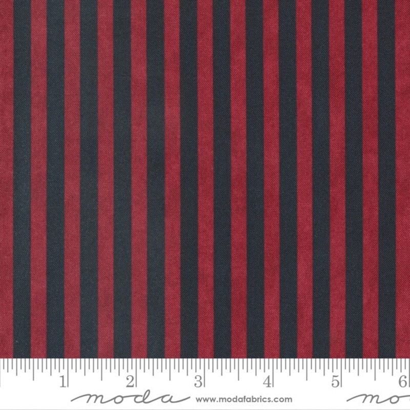 Shoppes On Main - Stripe - Crimson