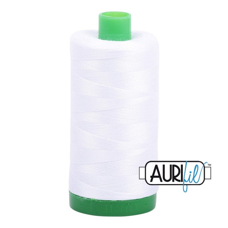 White - 40 wt - Large Green Spool