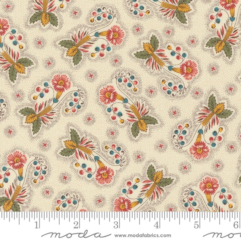 Dinahs Delight - Small Floral - Sweet Milk