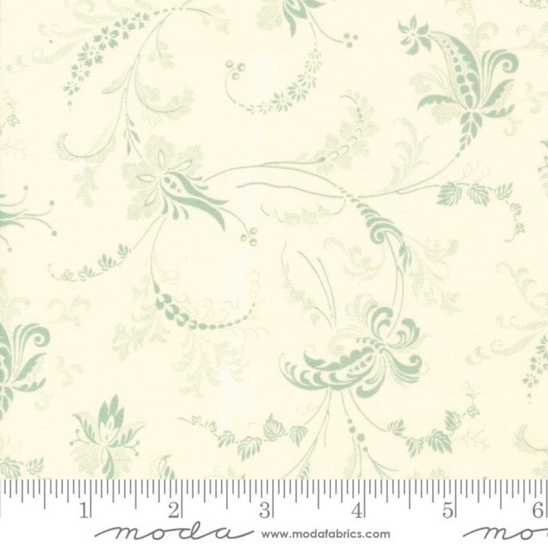 Etchings - Serene Scroll - Aqua