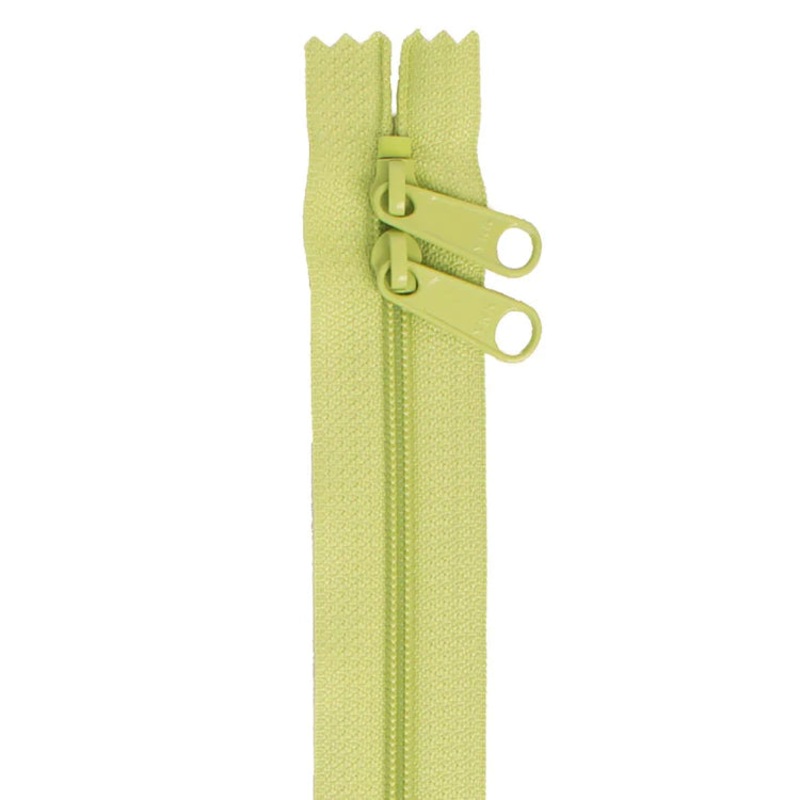 30 Handbag Zipper - Double Slide - Chartreuse
