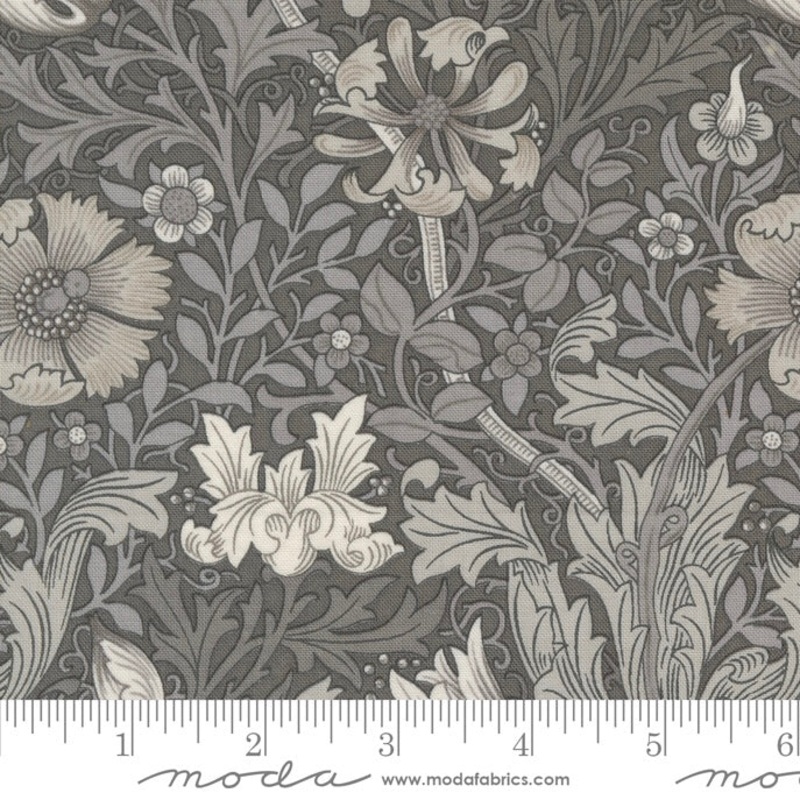 Ebony Suite - Compton Florals Vines - Charcoal