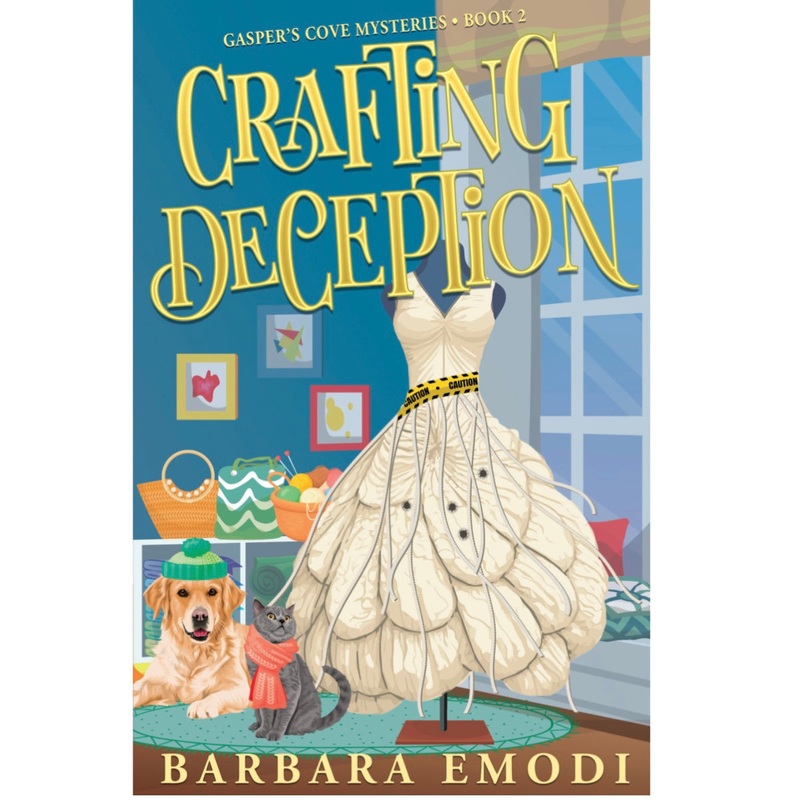 Gaspers Cove Mysteries - Crafting Deception - Book 2 - Barbara Emodi