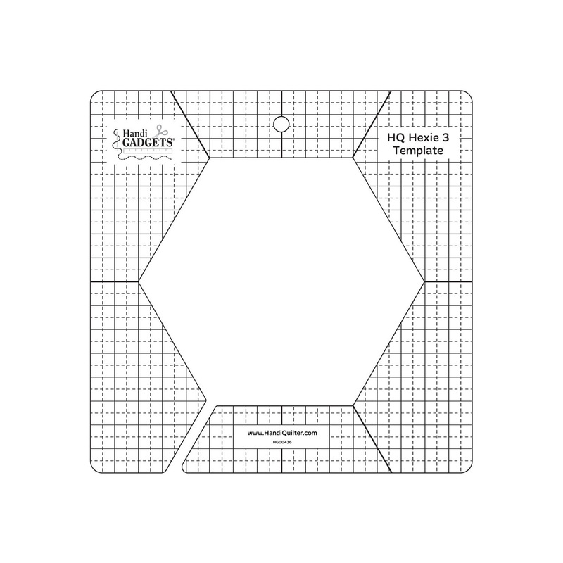 HQ Hexie 3 Template Quilting Ruler