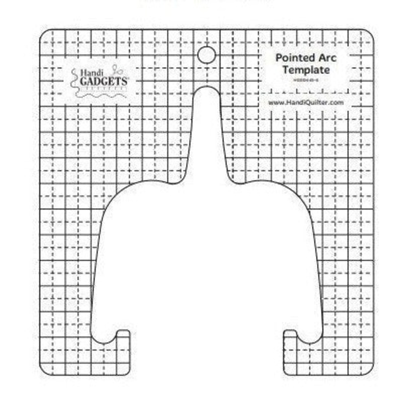Pointed Arc Template