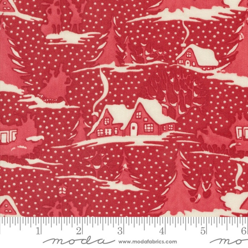 A Christmas Carol - Villages - Crimson