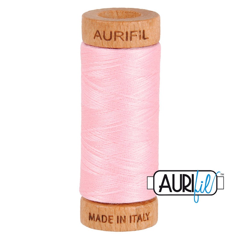 Baby Pink - 80 wt - Small Wooden Spool
