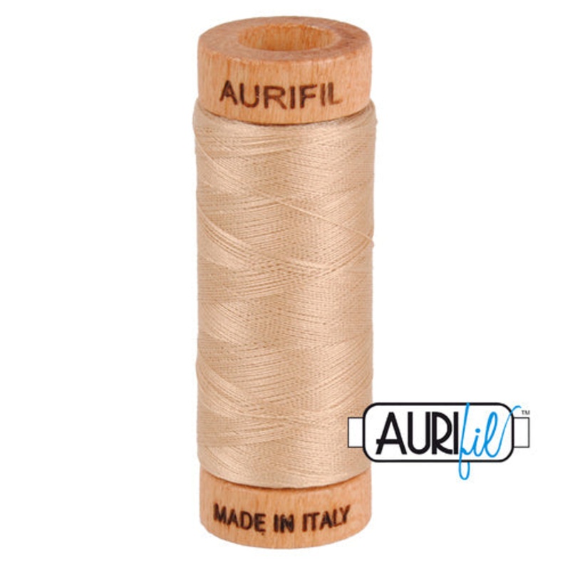 Beige - 80 wt - Small Wooden Spool