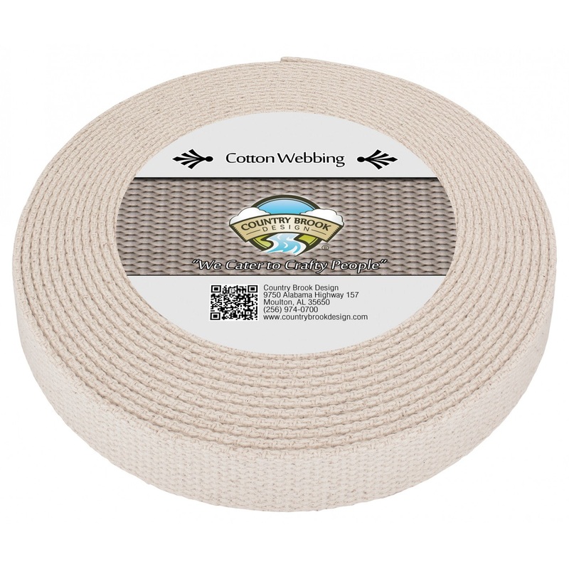 Cotton Webbing - Natural