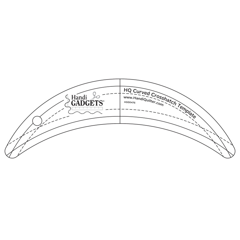 HQ Curved Crosshatch Template