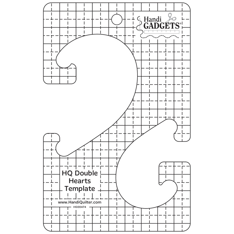 HQ Double Hearts Template