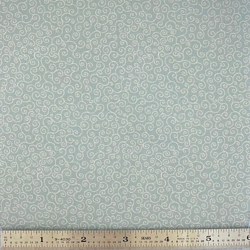 Cranbourne Chase - Breezy Scroll - Slate Blue