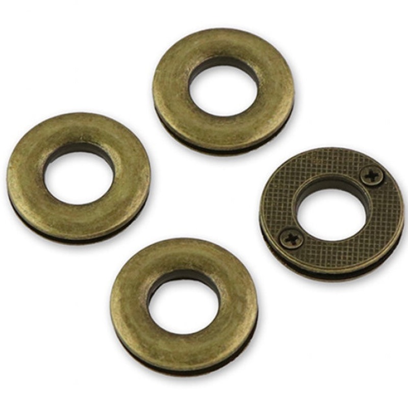 Grommets - Screw Together - 1/2 - 4 pack - Bronze