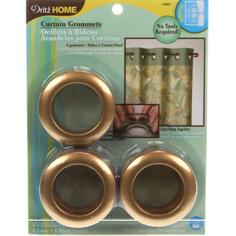 Grommets - Snap Together - 1 9/16 - 8 pack - Brass