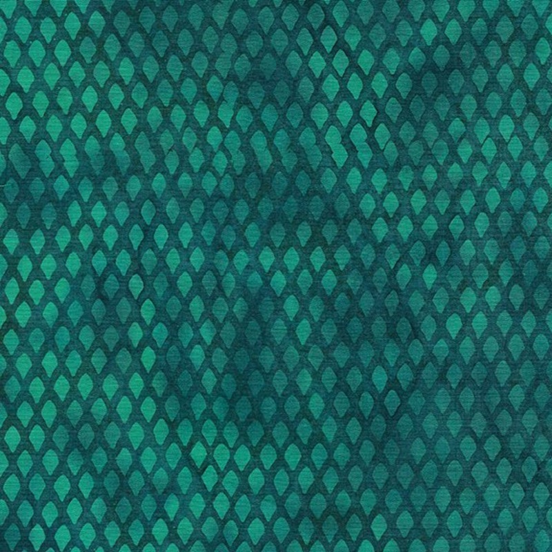 Proud Peacock - Peacock Scales - Medium Lagoon