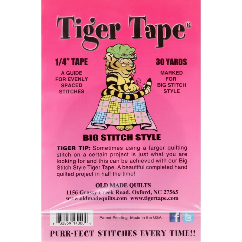 Tiger Tape - Big Stitch Style