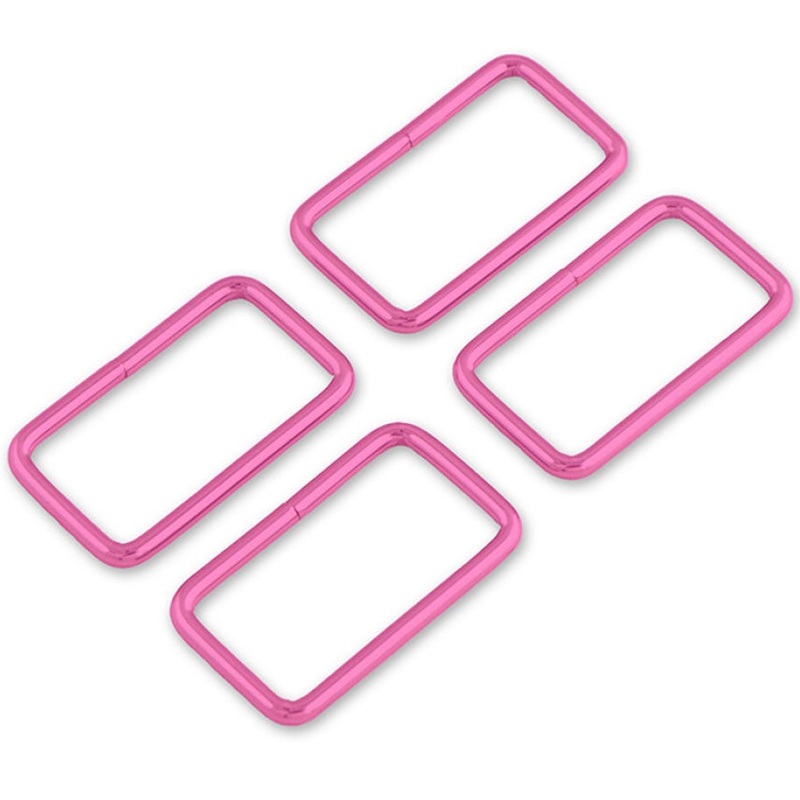 Tula Pink - Rectangle Rings - 1.5 - 4 pack - Pink