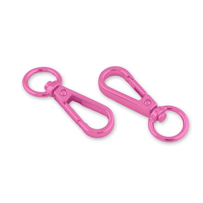 Tula Pink - Swivel Hook Oval - 1/2 - 2 pack - Pink